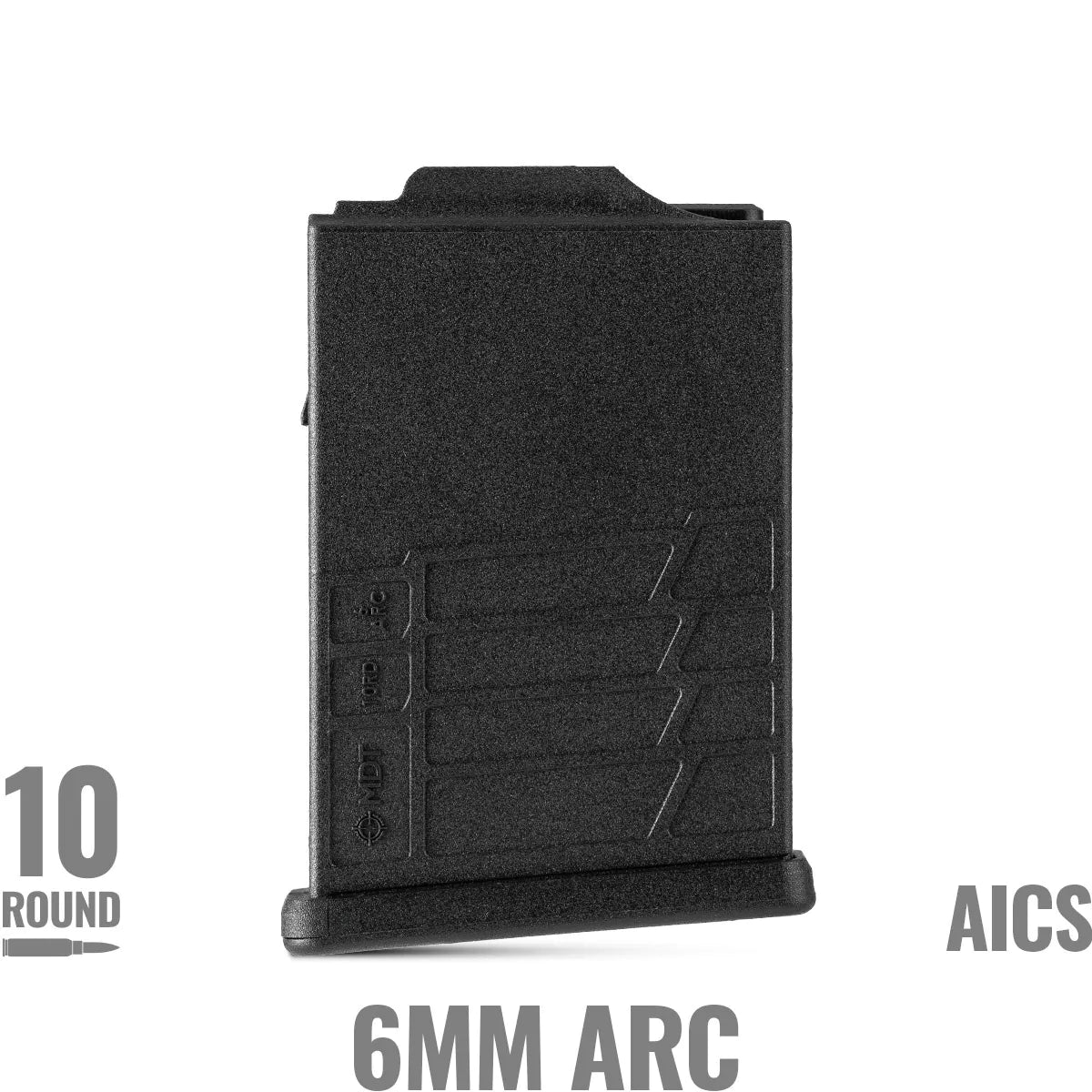 6mm ARC MDT Polymer AICS Magazine - 10 RND